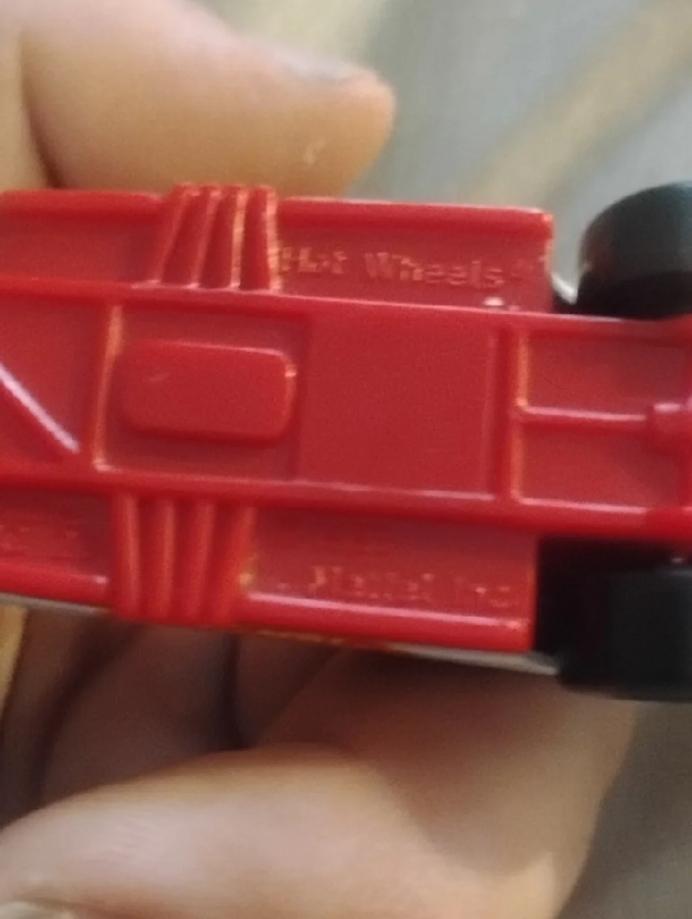 Hot Wheels white red